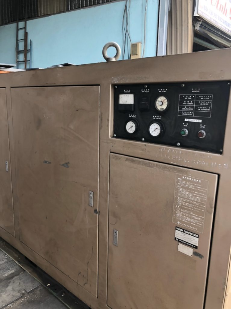 Máy Nén Khí Có Dầu 100HP Cao Áp 16KG